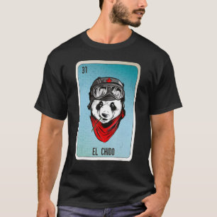 El Chido Mexican Slang Lottery Bingo Cards T-Shirt