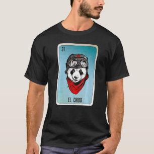 El Chido Mexican Slang Lottery Bingo Cards T-Shirt