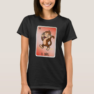 El Chipil Mexican Slang Lottery Bingo Cards T-Shirt