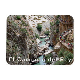 El Chorro - El Caminito del Rey. Ansicht 1. Magnet