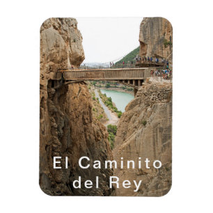 El Chorro - El Caminito del Rey. Ansicht 6. Magnet