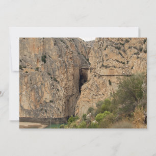 El Chorro - El Caminito del Rey. Felsen und Brücke