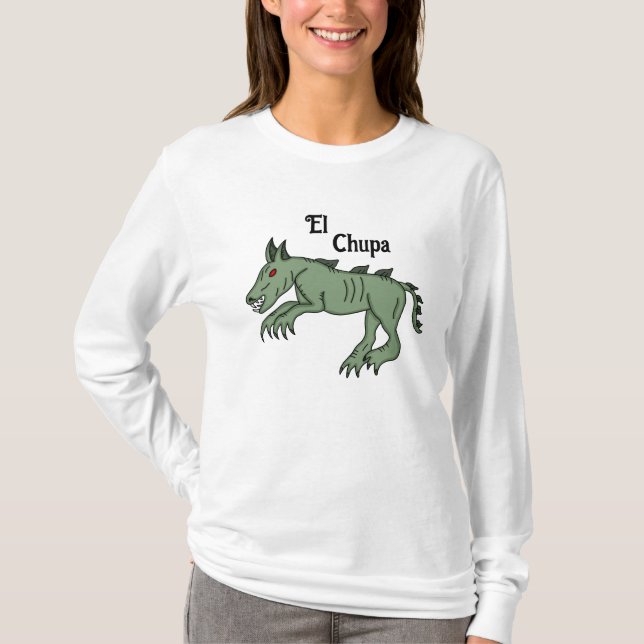 El Chupa | Chupacabra T-Shirt (Vorderseite)