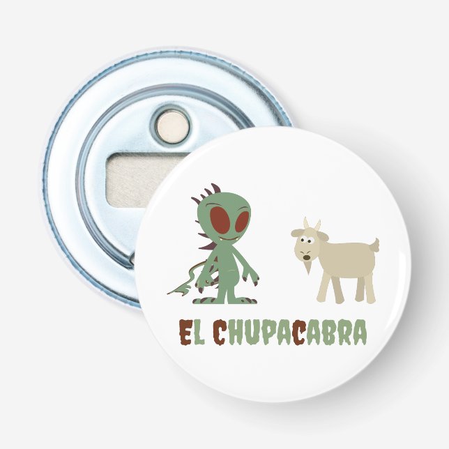 El Chupacabra Flaschenöffner (Vorderseite)