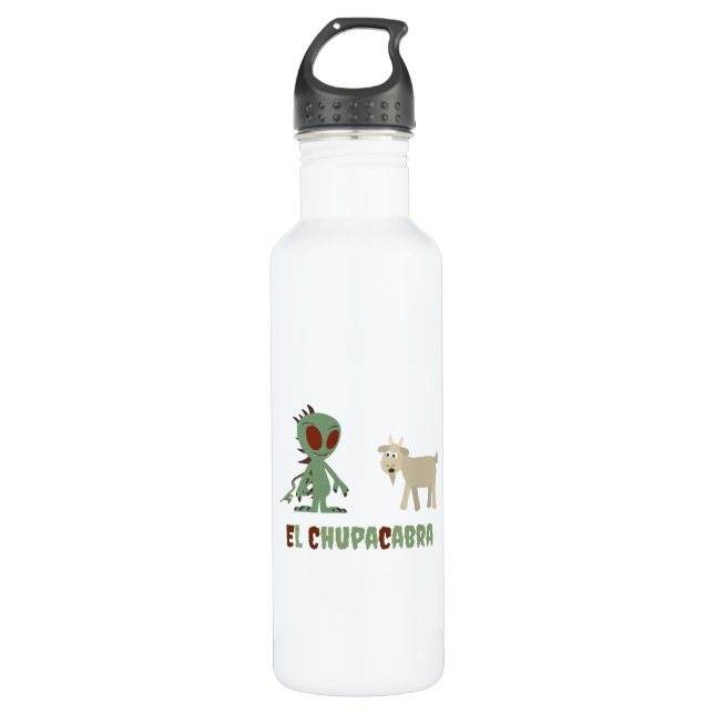 El Chupacabra Trinkflasche (Vorderseite)