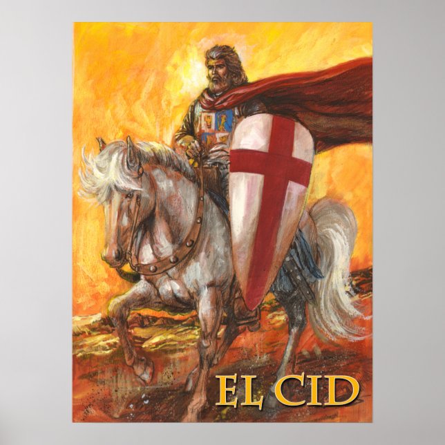 El Cid V2 Design-Plakat Poster (Vorne)
