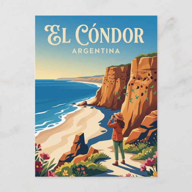 El Cóndor Argentinien Postkarte (Vorderseite)