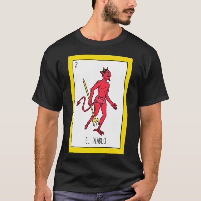 El Diablo Card T-Shirt (Vorderseite)