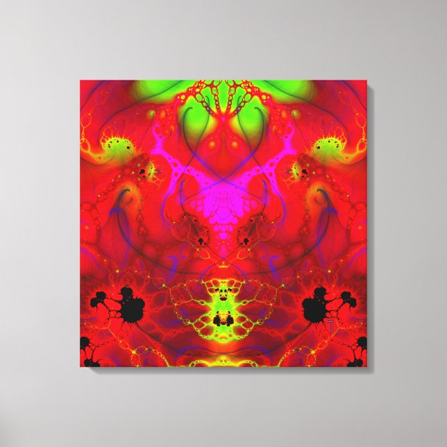 El Diablo: Der Teufel schlupfte Leinwand drucken (Vorderseite)