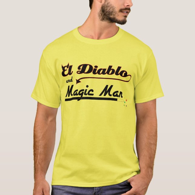 EL Diablo und magischer Mann T-Shirt (Vorderseite)