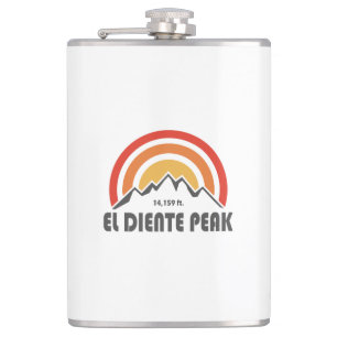 El Diente Peak Flachmann