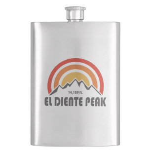 El Diente Peak Flachmann
