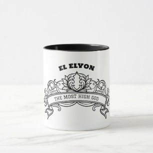 El-Elyon Verzierte Tasse