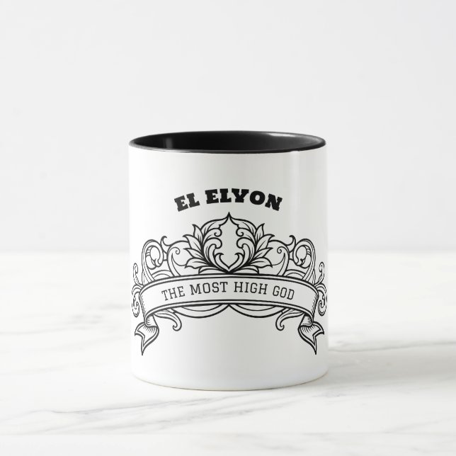 El-Elyon Verzierte Tasse (Zentrum)