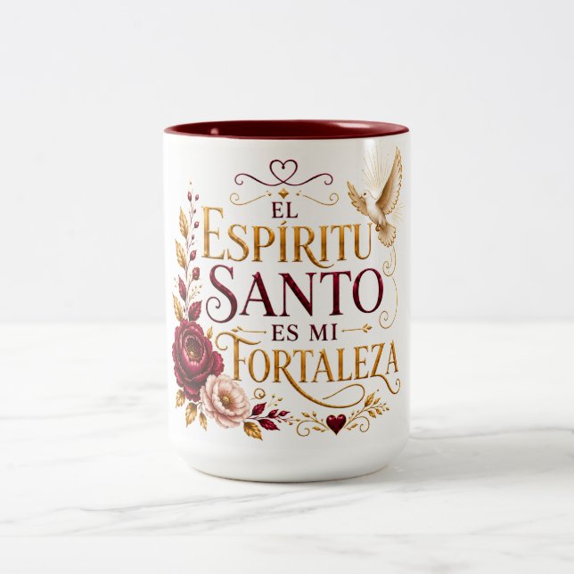 El Espíritu Santo es Mi Fortaleza Tasse (Mittel)