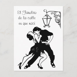 El Farolito Tango Postkarte