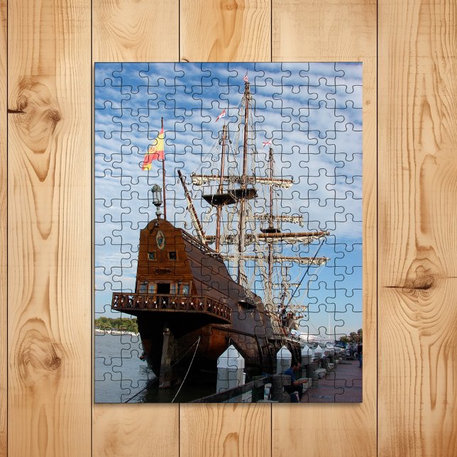 El Galeón Tall Schiff in Savannah GA Puzzle (Von Creator hochgeladen)