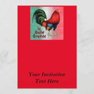 El Gallo Grande Einladung