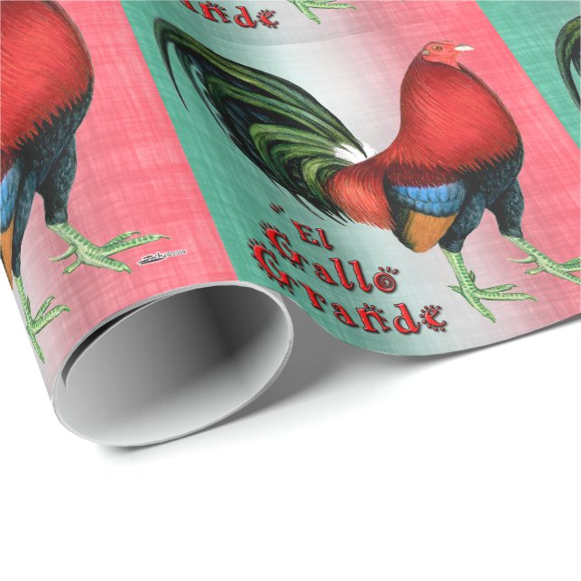 El Gallo Grande Geschenkpapier (Rolleneckpunkt)