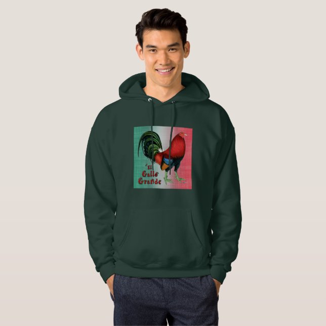 El Gallo Grande Hoodie (Vorne ganz)