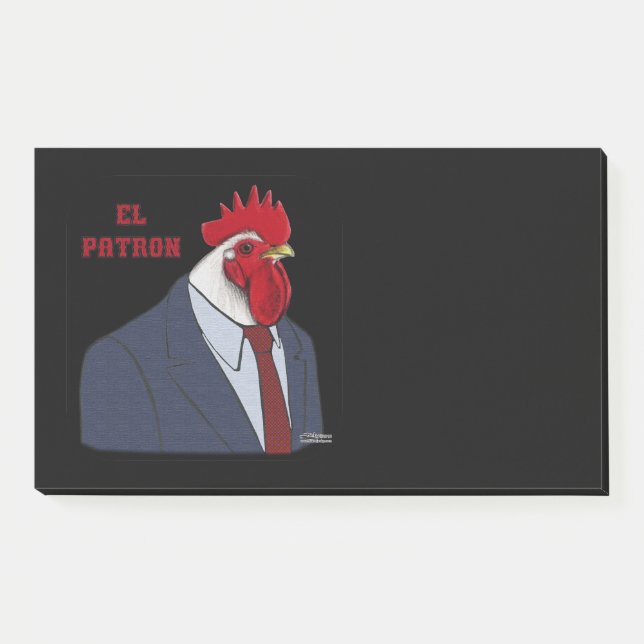 El Gallo Patron Post-it Klebezettel (Vorderseite)