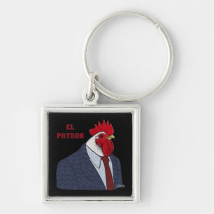 El Gallo Patron Schlüsselanhänger
