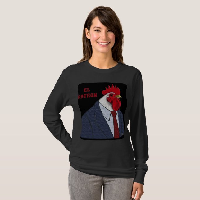 El Gallo Patron T-Shirt (Vorne ganz)
