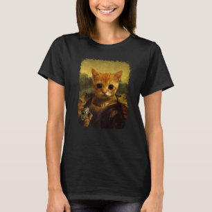 el gato Meme historische lustige Niedliche Katze m T-Shirt