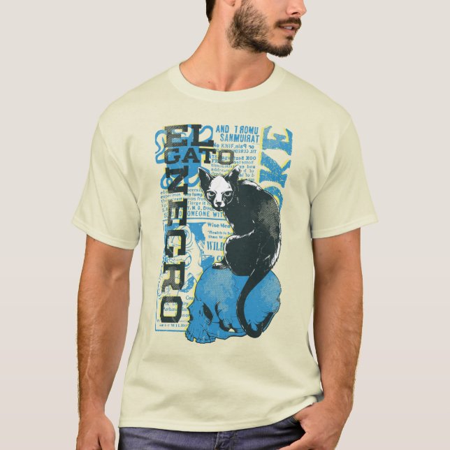 El Gato Negro T-Shirt (Vorderseite)