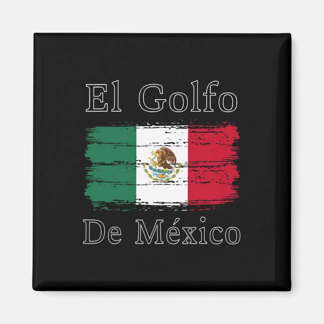 El Golfo De Mexico Dolphin Magnet (Vorne)