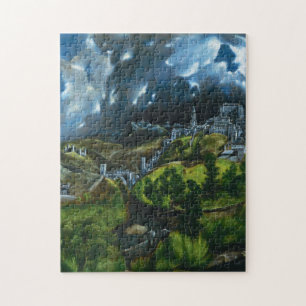 El Greco-Ansicht von Toledo-Puzzlespiel Puzzle