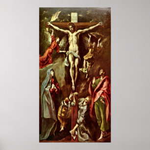 El Greco - Christus am Kreuz Poster
