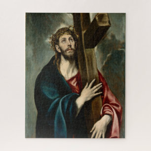 El Greco - Christus, der das Kreuz führt Puzzle
