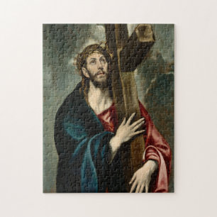 El Greco - Christus trägt das Kreuz Puzzle
