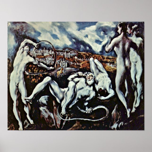 El Greco - Laocoon Poster (Vorne)