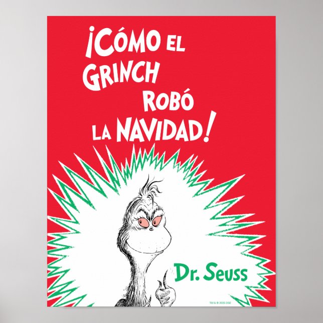El Grinch Robó La Navidad Poster (Vorne)