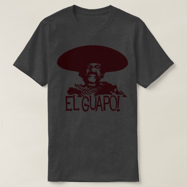 El Guapo erschüttert T-Shirt (Design vorne)