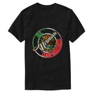 El Hermano Mas Chingon Mexikanisch Mexiko Druck St T-Shirt