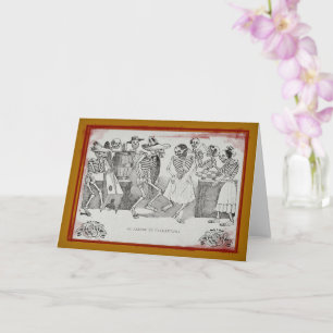 EL jarabe en ultratumba - Dia De Los Muertos Card Karte