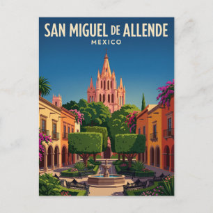 El Jardín Mexiko Postkarte