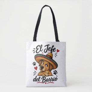 El Jefe del Barrio Lustiger Hund mit Sombrero