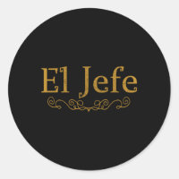 El Jefe Der Chef Auf Spanisch Lustiger Mexikanisch