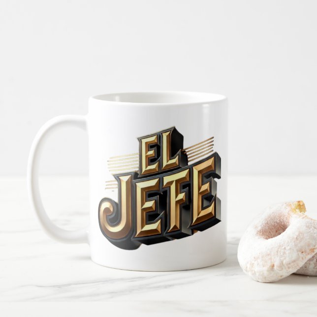 El Jefe Kaffeetasse (Mit Donut)