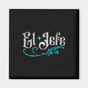 El Jefe The Boss Funny Cinco De Mayo Magnet