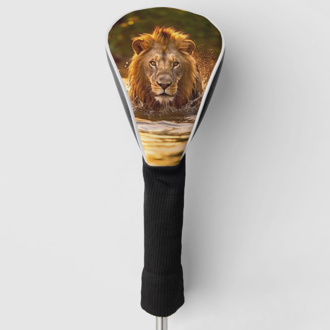 el León Golf Headcover (Vorderseite)