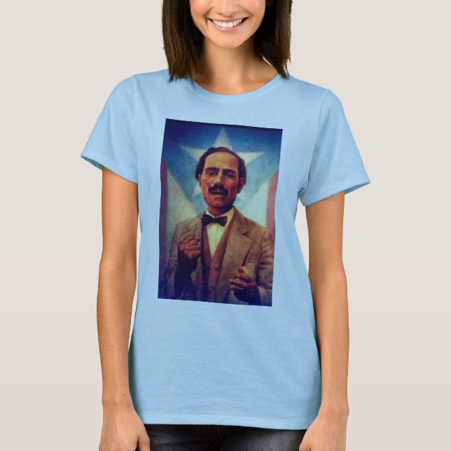 EL-Maestro Don-Pedro Albizu Campos T-Shirt (Vorderseite)