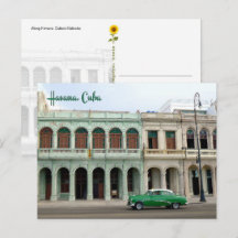 El Malecón, Havanna, Kuba. -Postkarte