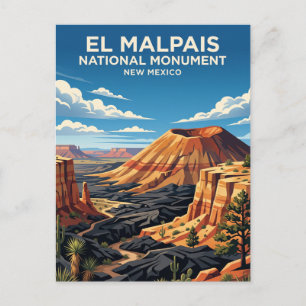 El Malpais National Monument New Mexico Postkarte