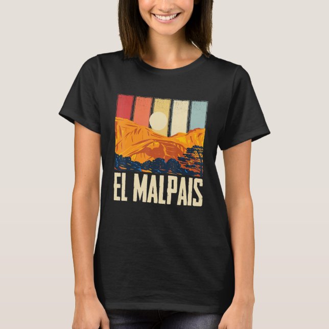 El Malpais Nationalparkprojekt des Locarnese T-Shirt (Vorderseite)
