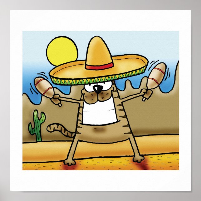 El Mariachi Poster (Vorne)